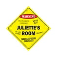 thumbnail image 1 of SignMission X-Juliettes Room 12 in. Juliettes Crossing Zone Xing Room Sign, 1 of 5
