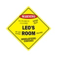 thumbnail image 1 of SignMission X-Leos Room 12 x 12 in. Leos Room Crossing Zone Xing Sign, 1 of 5