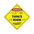 thumbnail image 1 of SignMission X-Tianas Room 12 x 12 in. Crossing Zone Xing Room Sign - Tianas, 1 of 5