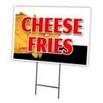 thumbnail image 1 of SignMission  Yard Sign & Stake - Cheese Fries, 1 of 1