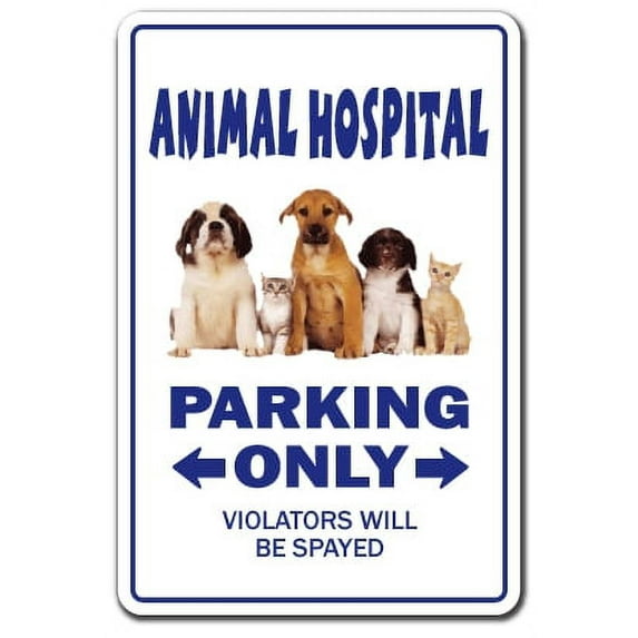 SignMission Z-1014-Animal Animal Hospital Sign