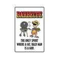 thumbnail image 1 of SignMission Z-1014-Barbecue 14 in. Barbecue Parking Sign - BBQ Bar-B-Que Ribs Cookout, 1 of 4