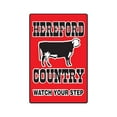 thumbnail image 1 of SignMission Z-1014-Hereford Country 10 x 14 in. Hereford Country Parking Sign, 1 of 4