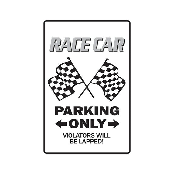 SignMission Z-1014-Race Car 10 x 14 in. Race Car Sign