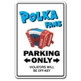 thumbnail image 1 of POLKA FAN Sign music dance song concert cd Polish Poland German accordion | Indoor/Outdoor | 17" Tall, 1 of 4