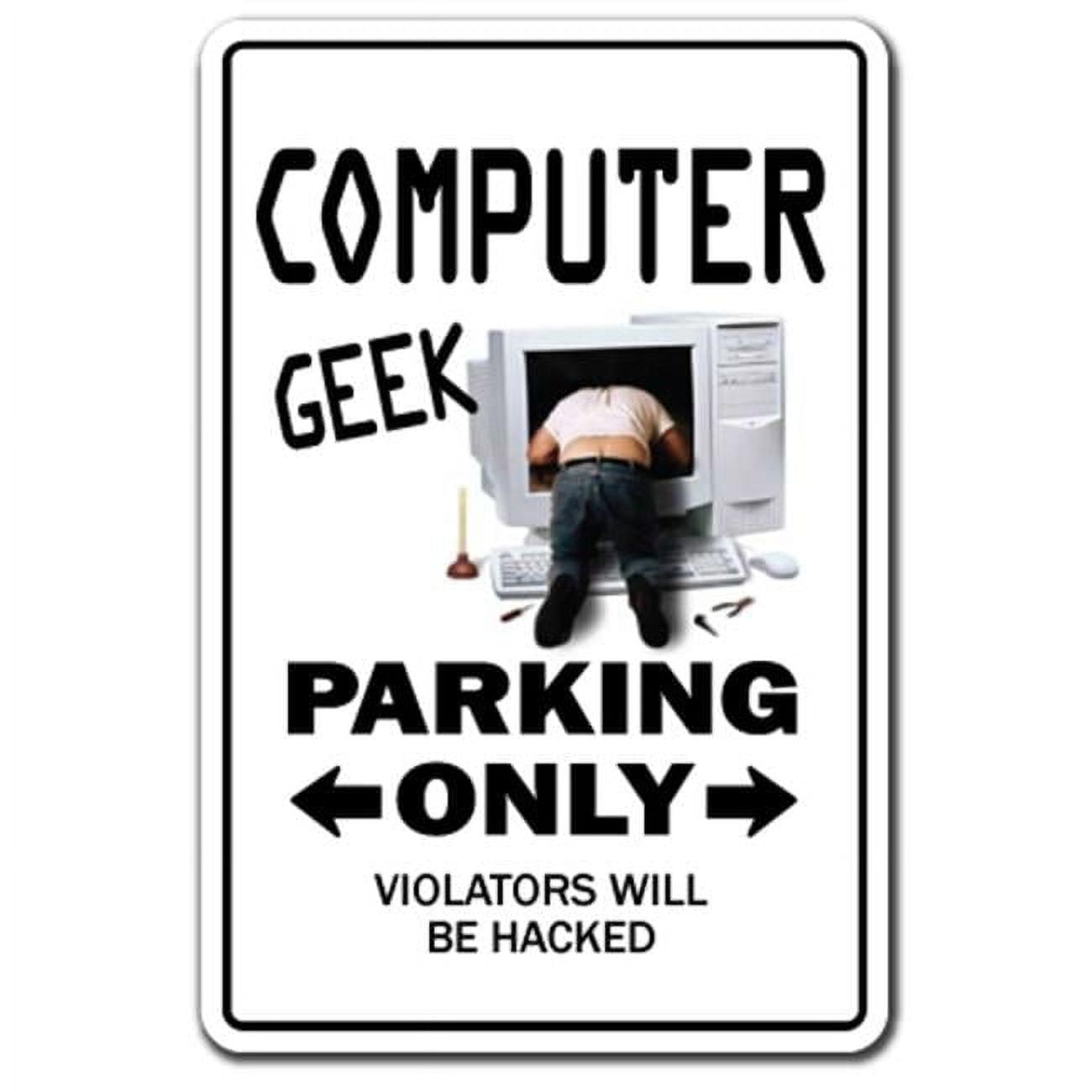 SignMission Z-Computer 12 x 8 in. Computer Geek Novelty Sign - Walmart.com