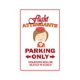 thumbnail image 1 of SignMission Z-Flight Attendants 8 x 12 in. Flight Attendants Sign, 1 of 4