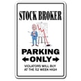 thumbnail image 1 of SignMission Z-Stock Stock Broker Sign, 1 of 4