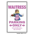 thumbnail image 1 of SignMission Z-Waitress 8 x 12 in. Waitress Sign - Server Restaurant Uniform Waitstaff Bar Food, 1 of 4