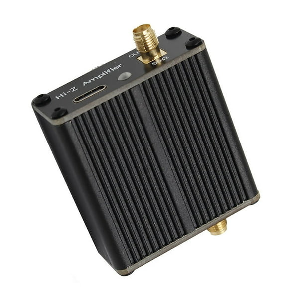 Signal AmplifierIntercom Equipment Signal Booster 300MHz High Impedance Amplifier for SDR Walkie Talkie, for HackRF
