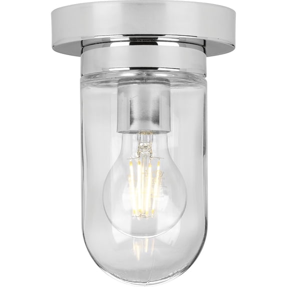 Signal Collection One-Light Flush Mount