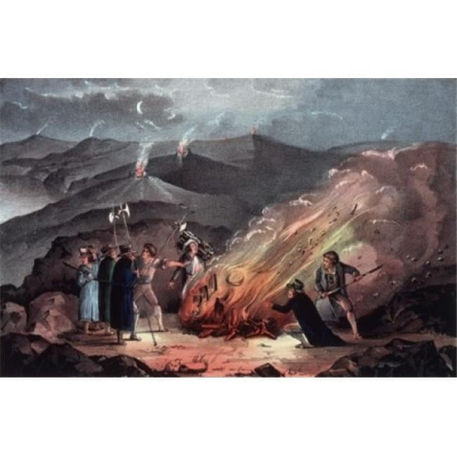 Signal Fires On The Slievenamon Mountains Currier Ives 1834 1907 signal-fires-on-the-slievenamon-mountains-currier-ives-1834-1907