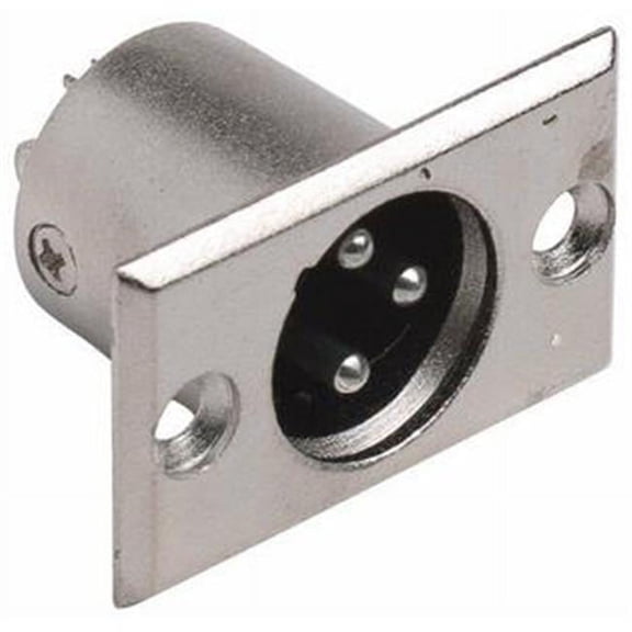 Signal Flex SF04-U Male XLR Panel Mount Connector