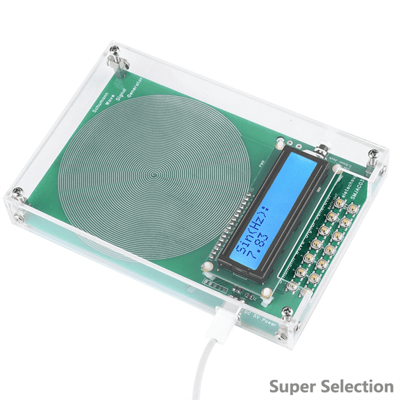 Signal Generator, Adjustable Frequency Generator 0.01Hz-100kHz, Sine Wave Audio Signal Generator With 7.83Hz Setting, DIY Electronic Test Equipment For Experiments & Research