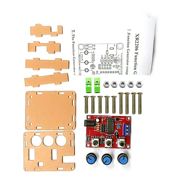 Signal Generator,Precision Function Output Adjustable Amplitude Output 1hz-1mhz Adjustable Xr2206 Precision Function Siuke Output 1hz-1 Adjustable