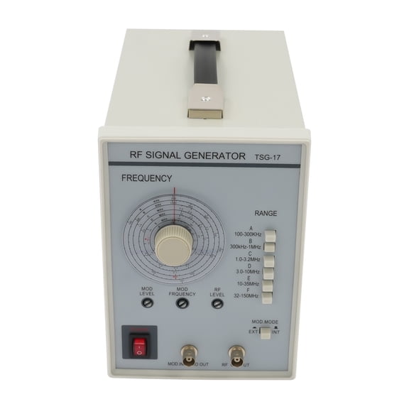 Signal Generator, TSG-17 110V Radio Frequency Signal Generator 100kHz-150MHZ High Frequency RF/AM Radio Frequency with Power Cord for Commercial Household