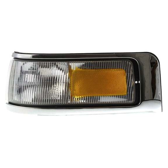 Signal Light - Left Driver Side, Clear & Amber Lens, Corner Parking Marker Blinker Light