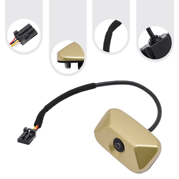 Signal Light Side Mirror with Backup Camera for Kia Soul 2010-2013, Waterproof IP67, 170 Detection Angle, Factory Parking Aid Camera