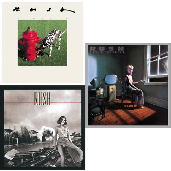 Permanent Waves (180G) & Signals (180G) & Power Windows (180G) [LP Vinyl Bundle]