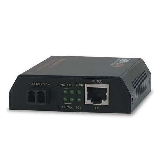 Signamax Inc 10/100BaseT/TX to 100BaseFX Multimode/MM LC, 2 km 065-1174