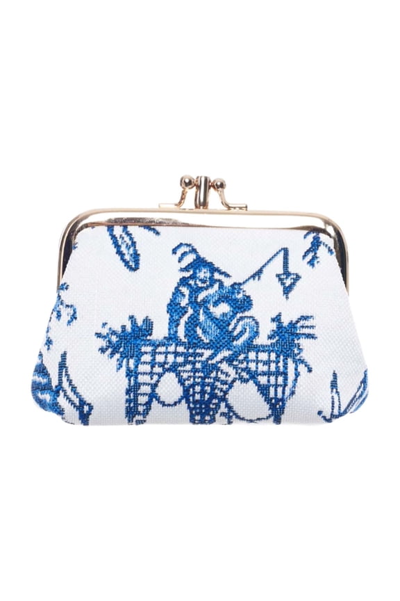 FRMP-BM-CHINO | British Museum Chinoiserie Coin Clasp Frame Purse