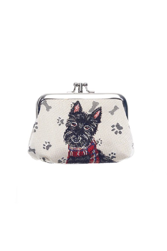 Scottie Dog Small Frame Purse