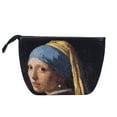 thumbnail image 1 of Signare Tapestry Vermeer Girl with a Pearl Earring Make up Cosmetic Bag, 1 of 4