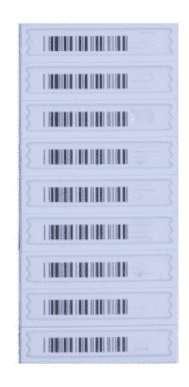 Signatronic Brand Security Stickers, Fake Barcode, Self Adhesive AM Labels Compatible with Sensormatic Systems, 5,000 per Box