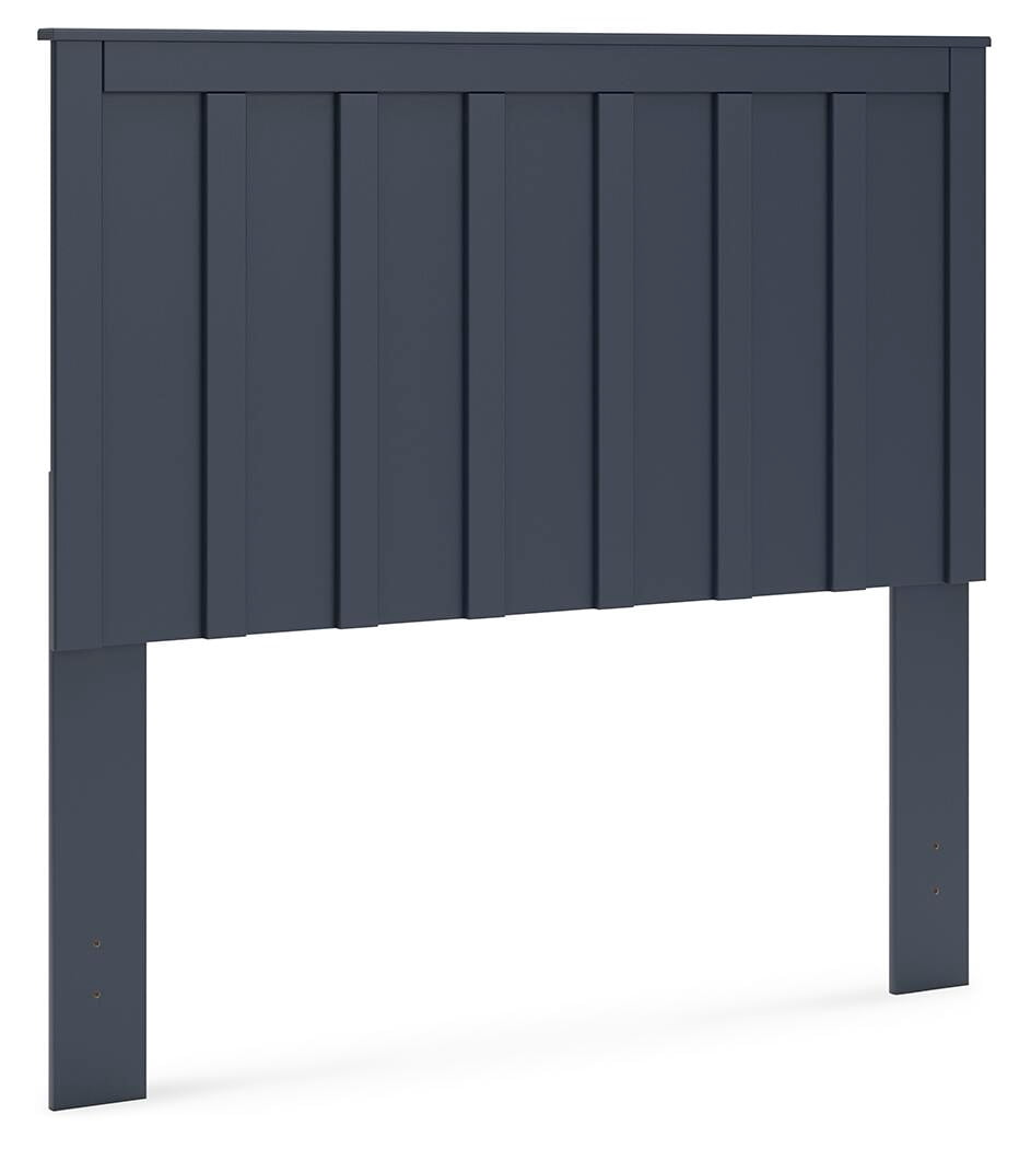 Signatue Design by Ashley Simmenfort Full Panel Headboard , Navy Blue