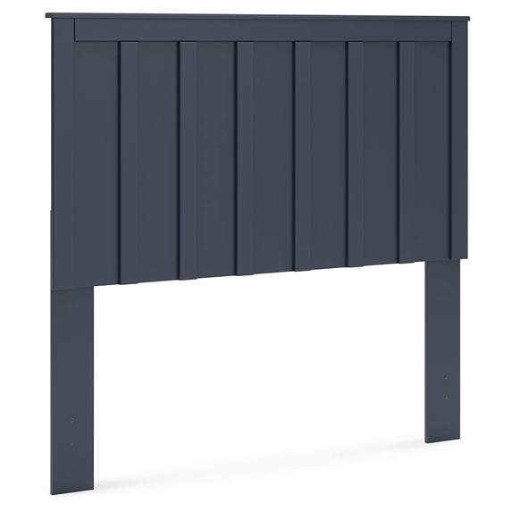 Signatue Design by Ashley Simmenfort Full Panel Headboard , Navy Blue
