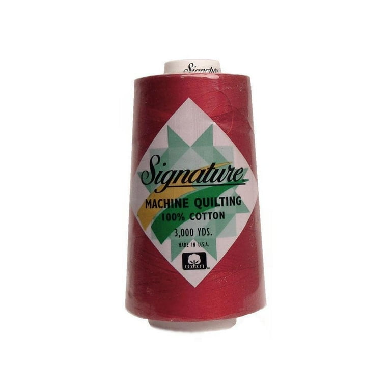 586 Holiday Red Signature Cotton Thread - Walmart.com