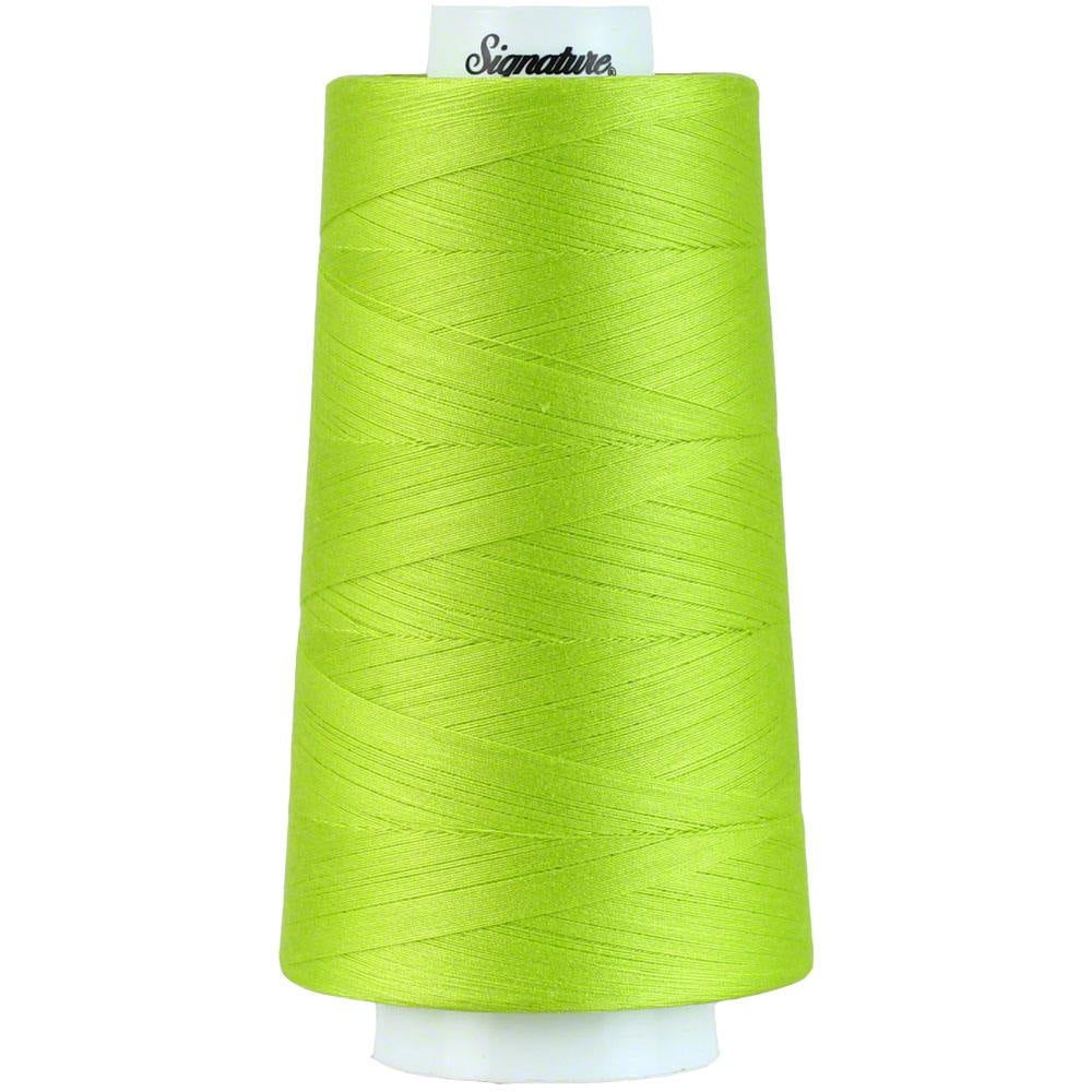 Signature 100%Ctn Quilt Thread 3000yd Lime Splash
