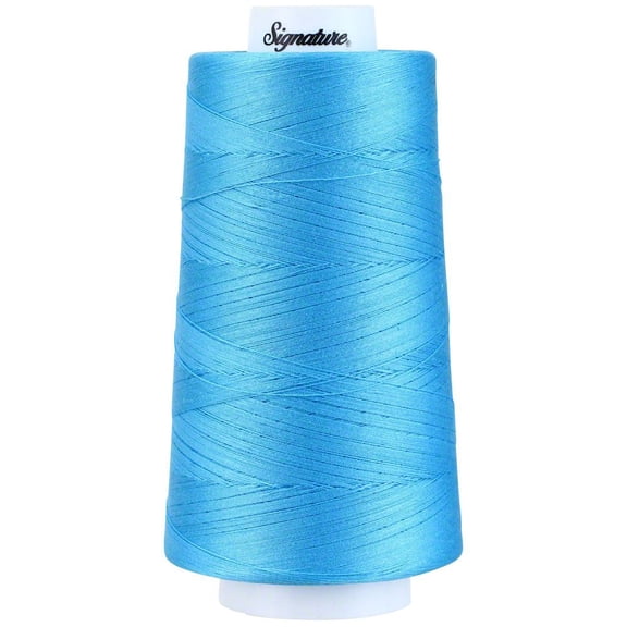 Signature 100%Ctn Quilt Thread 3000yd Soft Cyan