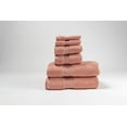 thumbnail image 1 of Signature 6-Piece 100% Cotton Bath Towel Set in Tiger Lily, 1 of 3