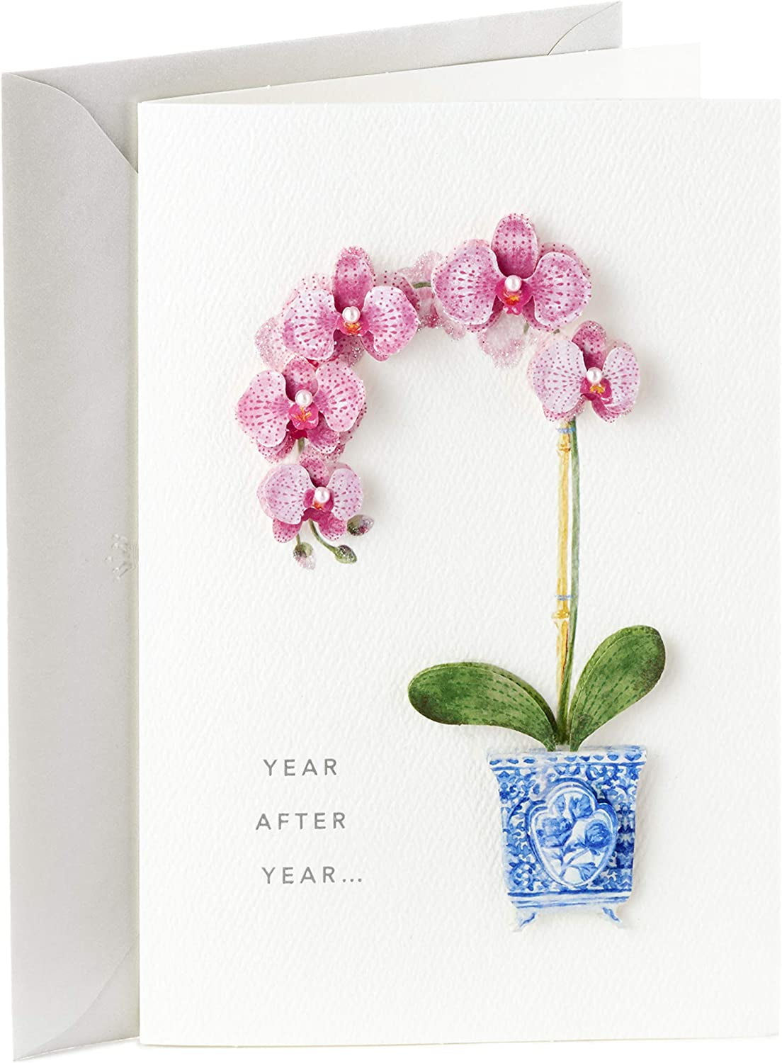 Signature Birthday Card for Her (Orchid)
