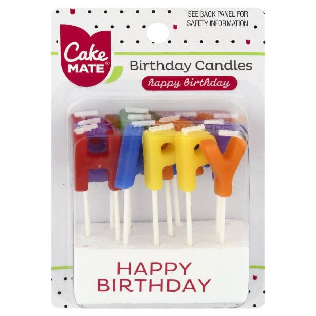 Signature Brands Cake Mate Birthday Candles, 13 ea