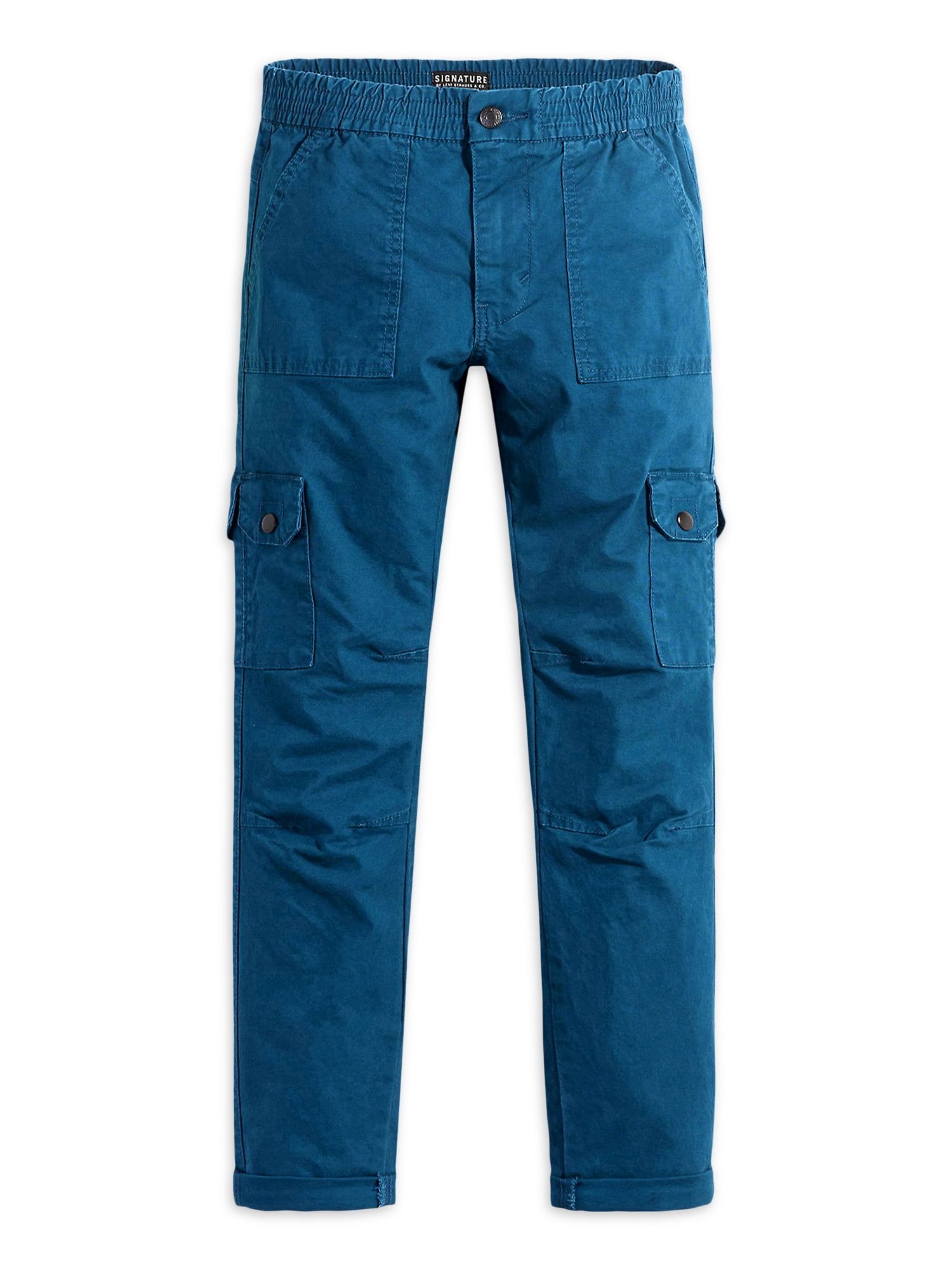 Signature By Levi Strauss & Co. Boys' Dual Pocket Cargo Pant, Sizes 4-18 -  Walmart.com