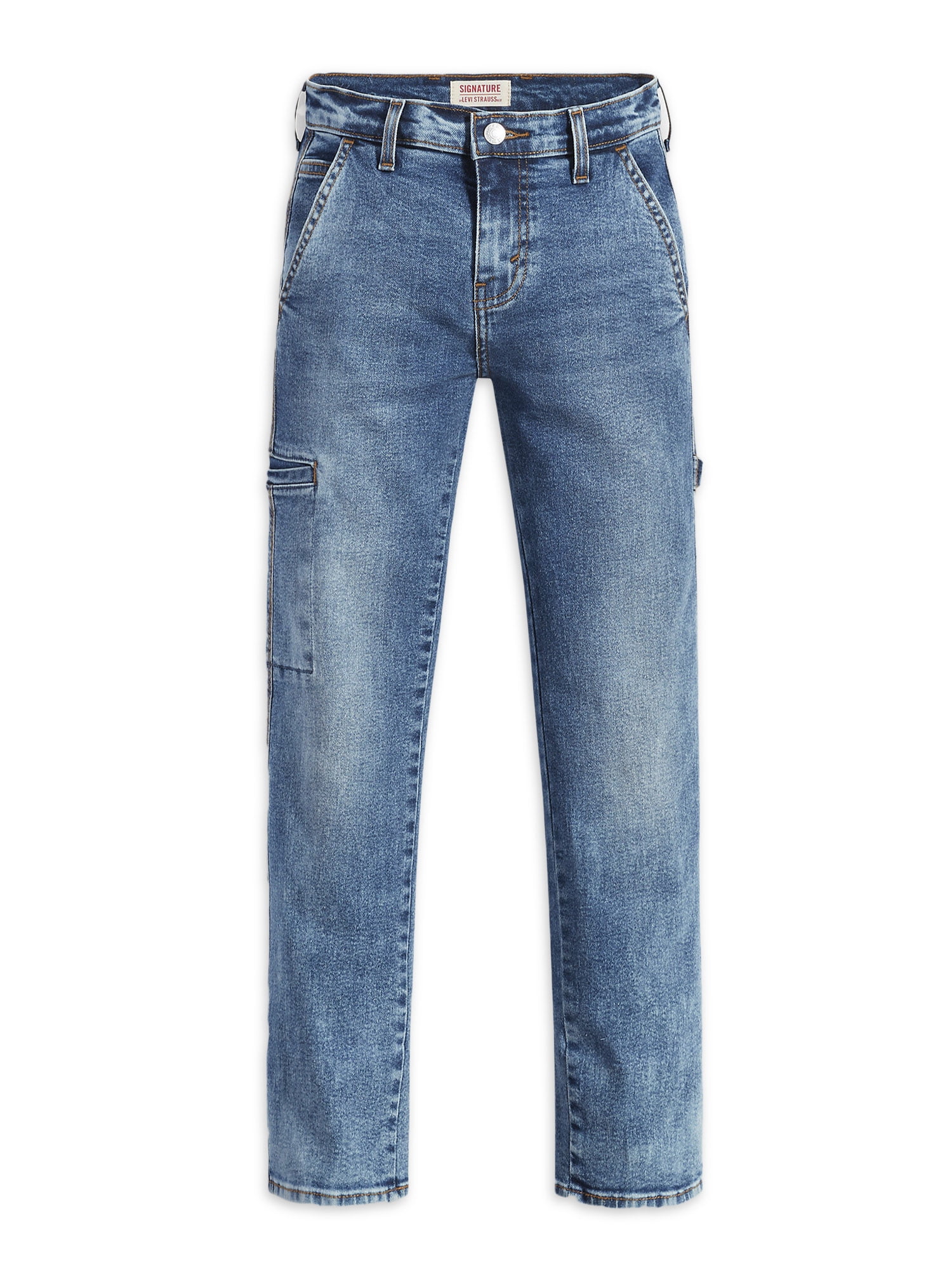 Signature By Levi Strauss & Co. Boys Loose Carpenter Jeans, Sizes 4-18