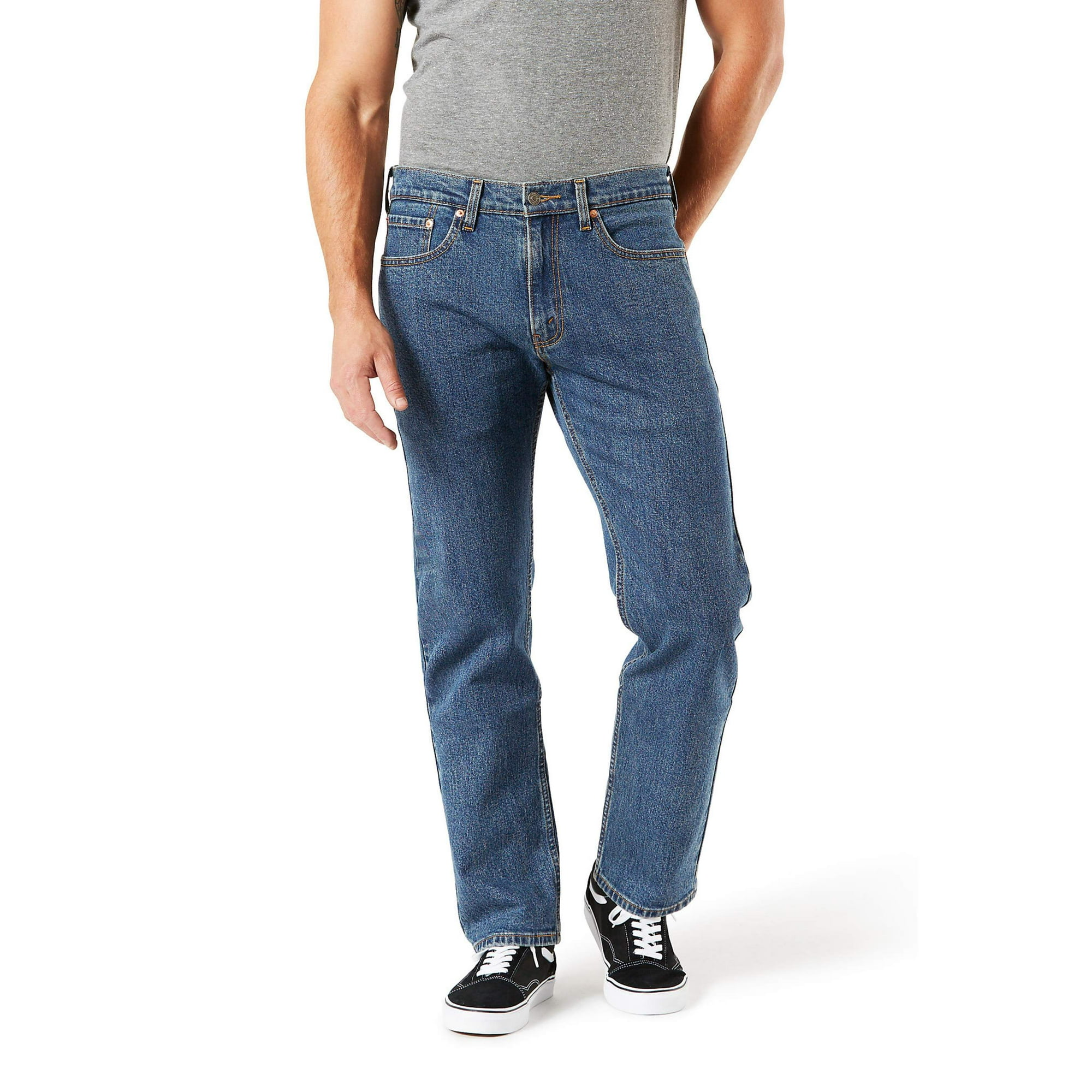 Signature By Levi Strauss & Co. Men's Regular Fit Jeans - Walmart.com