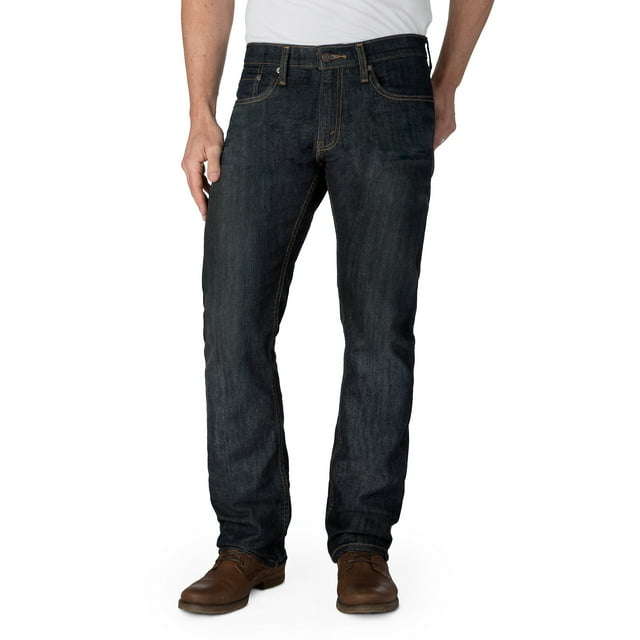 Signature By Levi Strauss & Co. Men's Straight Fit Jeans - Walmart.com