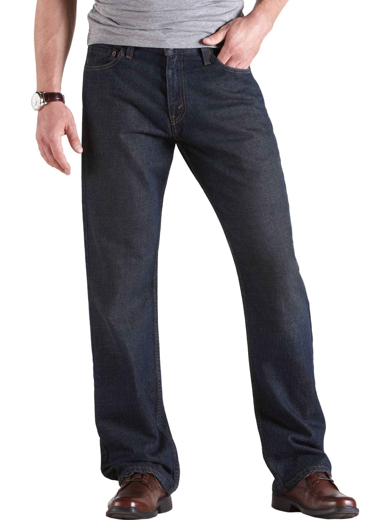 Signature By Levi Strauss & Co. Men's Straight Fit Jeans - image 1 of 4