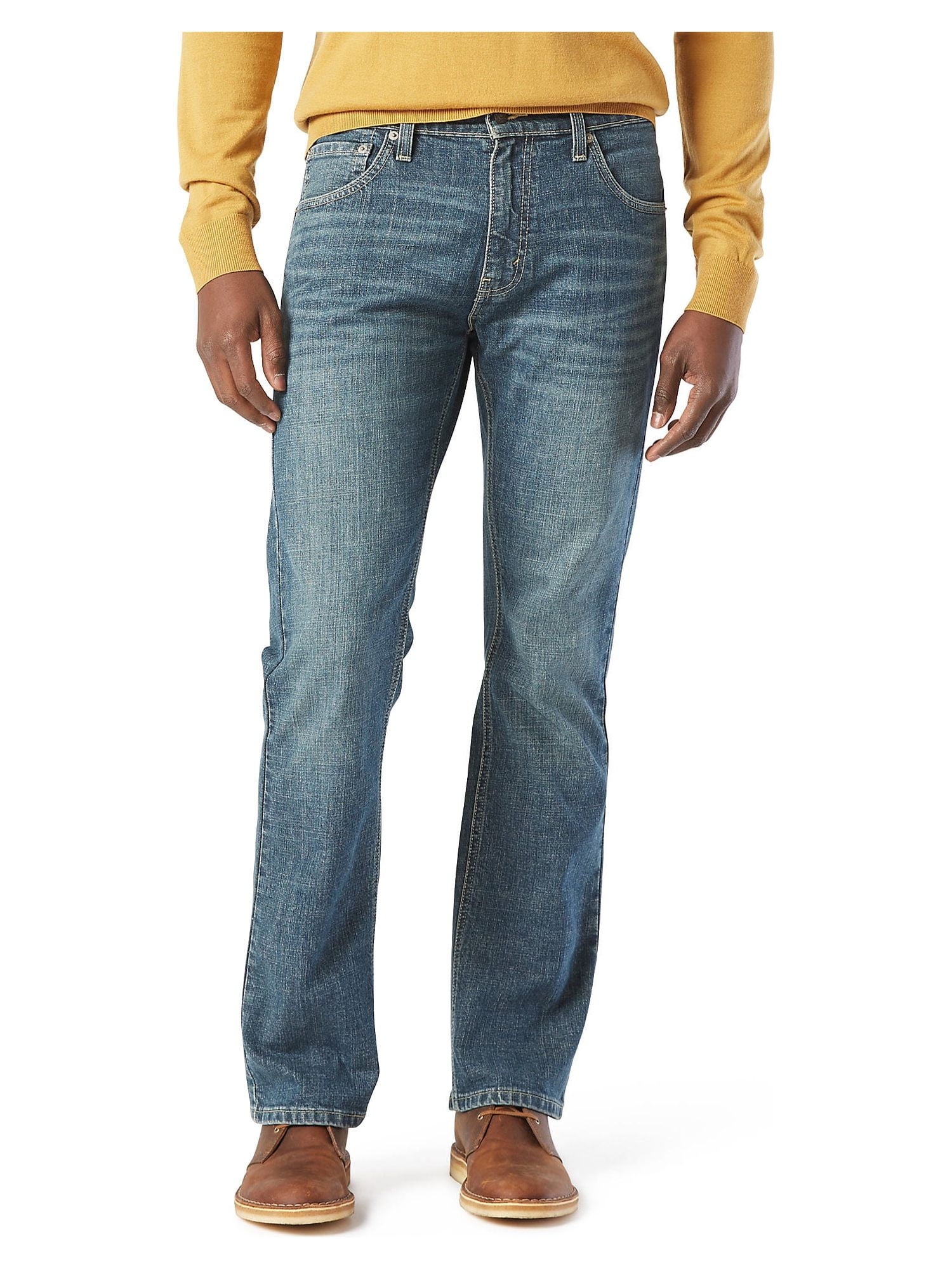 Signature By Levi Strauss & Co. Men's and Big Men's Bootcut Fit Jeans ...