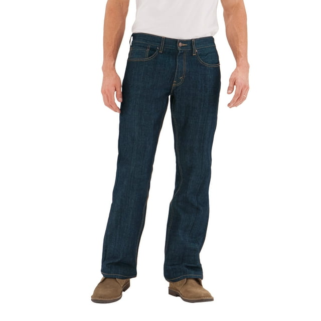 Signature By Levi Strauss & Co. Men's and Big Men's Bootcut Fit Jeans ...