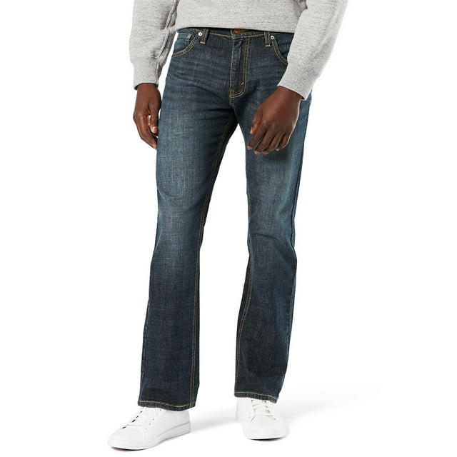 Signature By Levi Strauss & Co. Men's and Big Men's Bootcut Fit Jeans ...