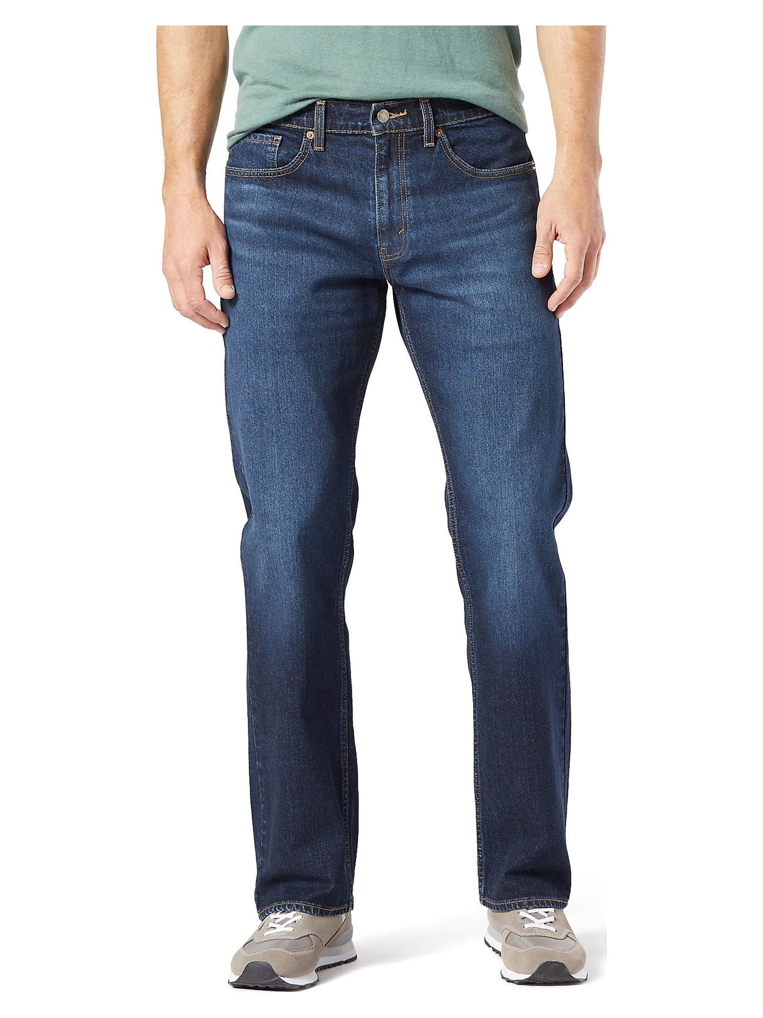 Signature By Levi Strauss & Co. Men's and Big Men's Relaxed Fit Jeans ...