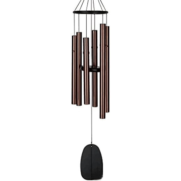 Signature Collection, Bells of Paradise, Bronze 32", Decor Designs Wind Chimes for Outdoor, Patio, Home or Garden Dcor (BPMBR)$$Garden & Patio