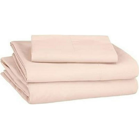 Signature Collection Brushed Microfiber 3 Pc. Twin XL Sheet Set- Blushed New with box/tags