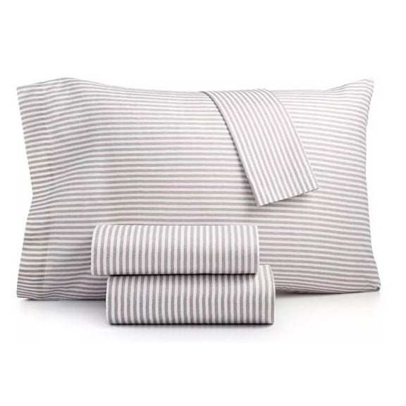 Signature Collection Printed Microfiber 4 Pc. Sheet Set, King