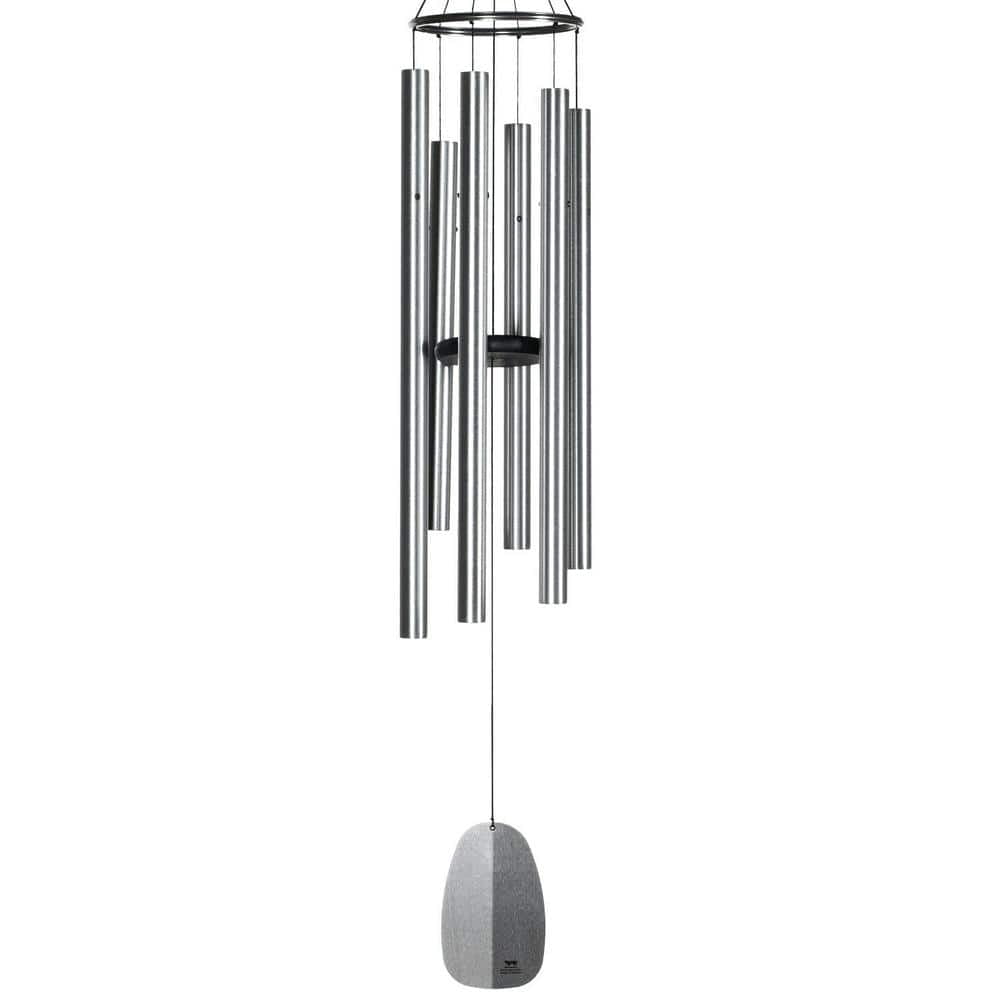 Signature Collection, Windsinger Chimes of Orpheus, Silver 54 in. Wind