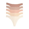 thumbnail image 1 of Signature Cotton Thong 5-Pack, 1 of 7